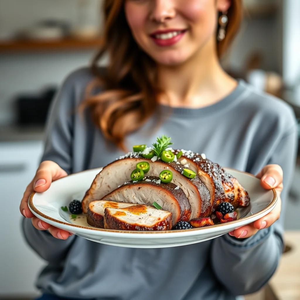 Blackberry Jalapeño Pork Roast – paleo recipe