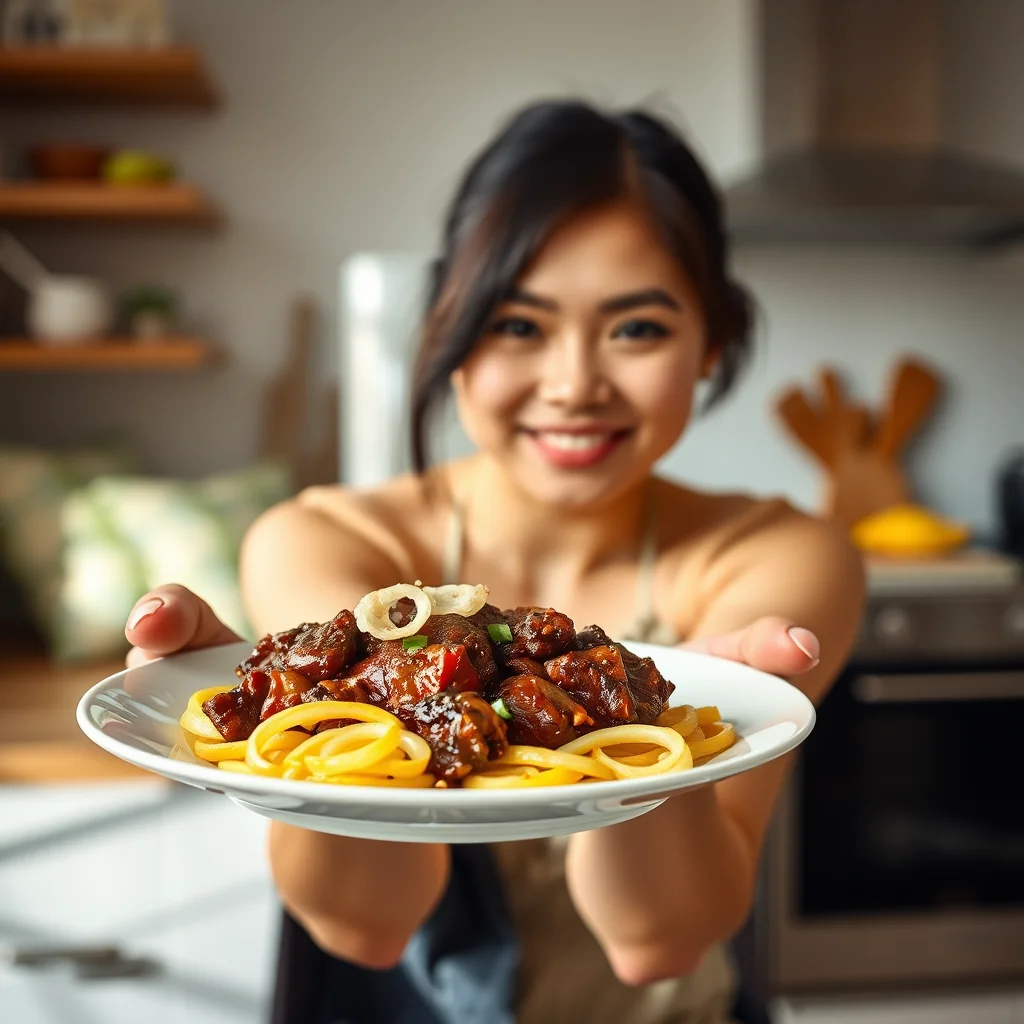 Ginger BBQ Beef – paleo recipe