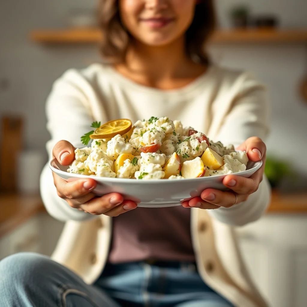 Creamy Cilantro No Potato Salad – paleo recipe