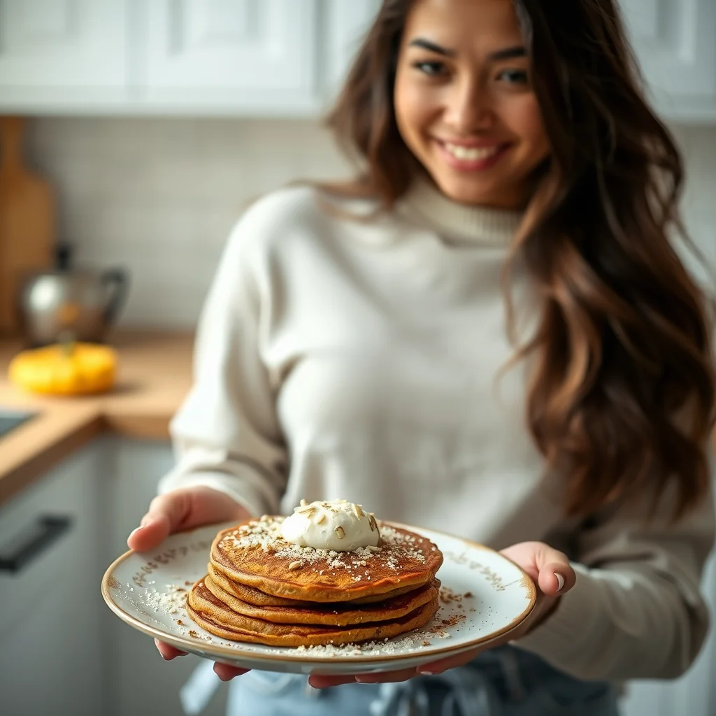 Pumpkin Cardamom Pancakes – paleo recipe