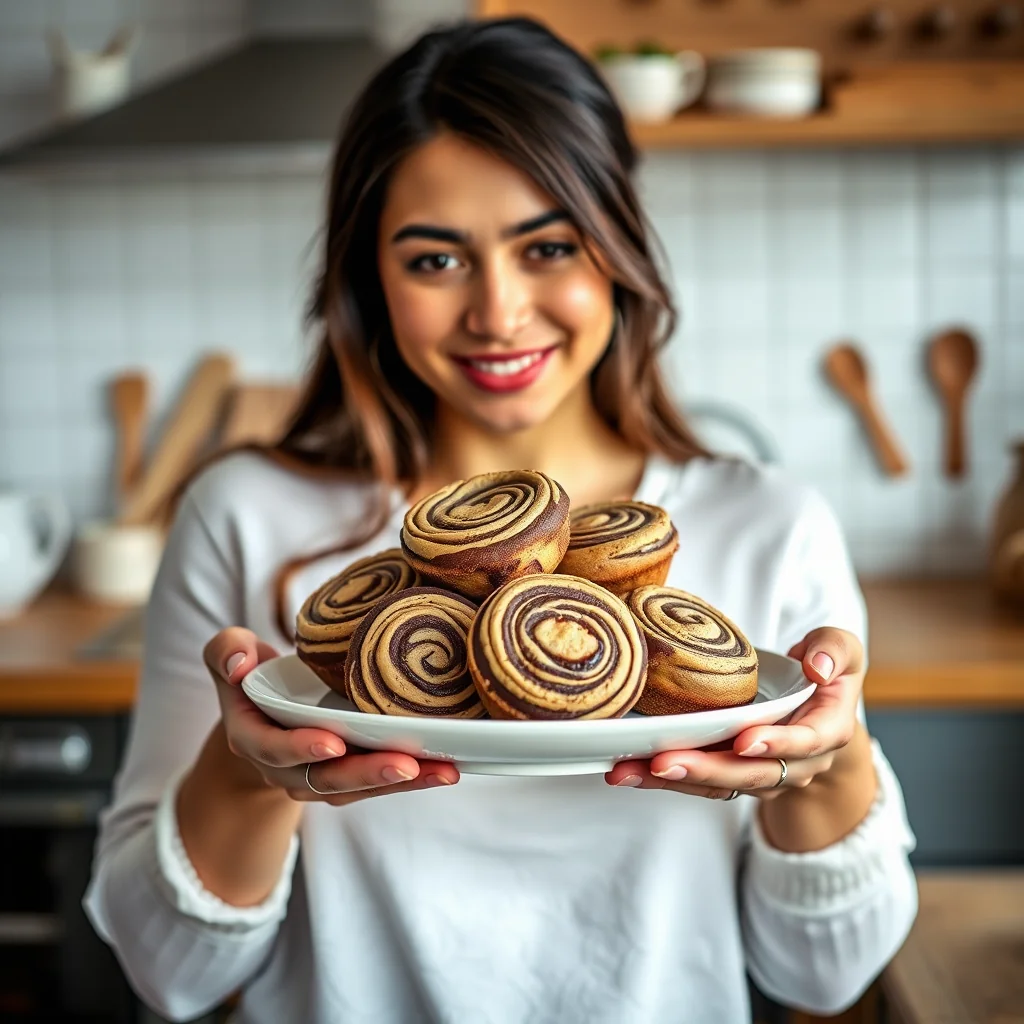 Chocolate Almond Butter Swirls – paleo recipe