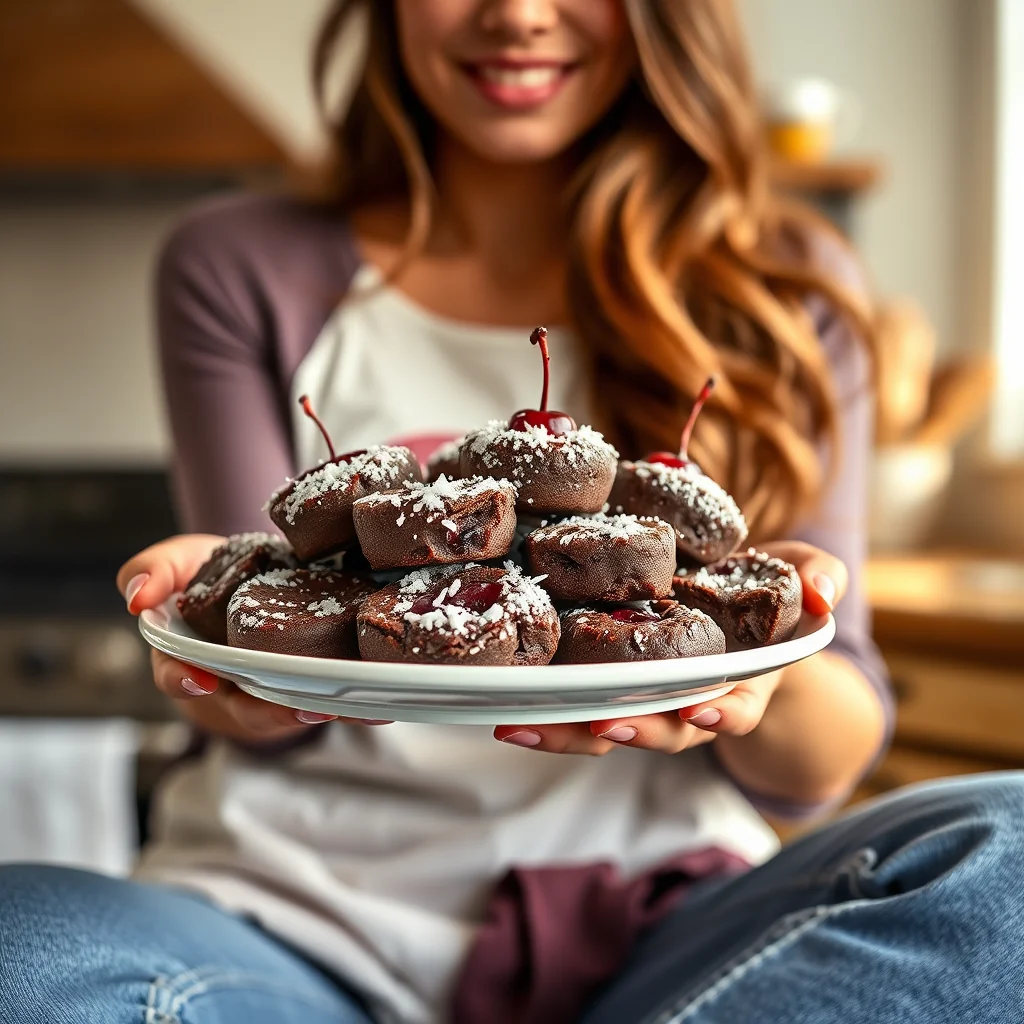 Salted Chocolate Cherry Jumbles – paleo recipe