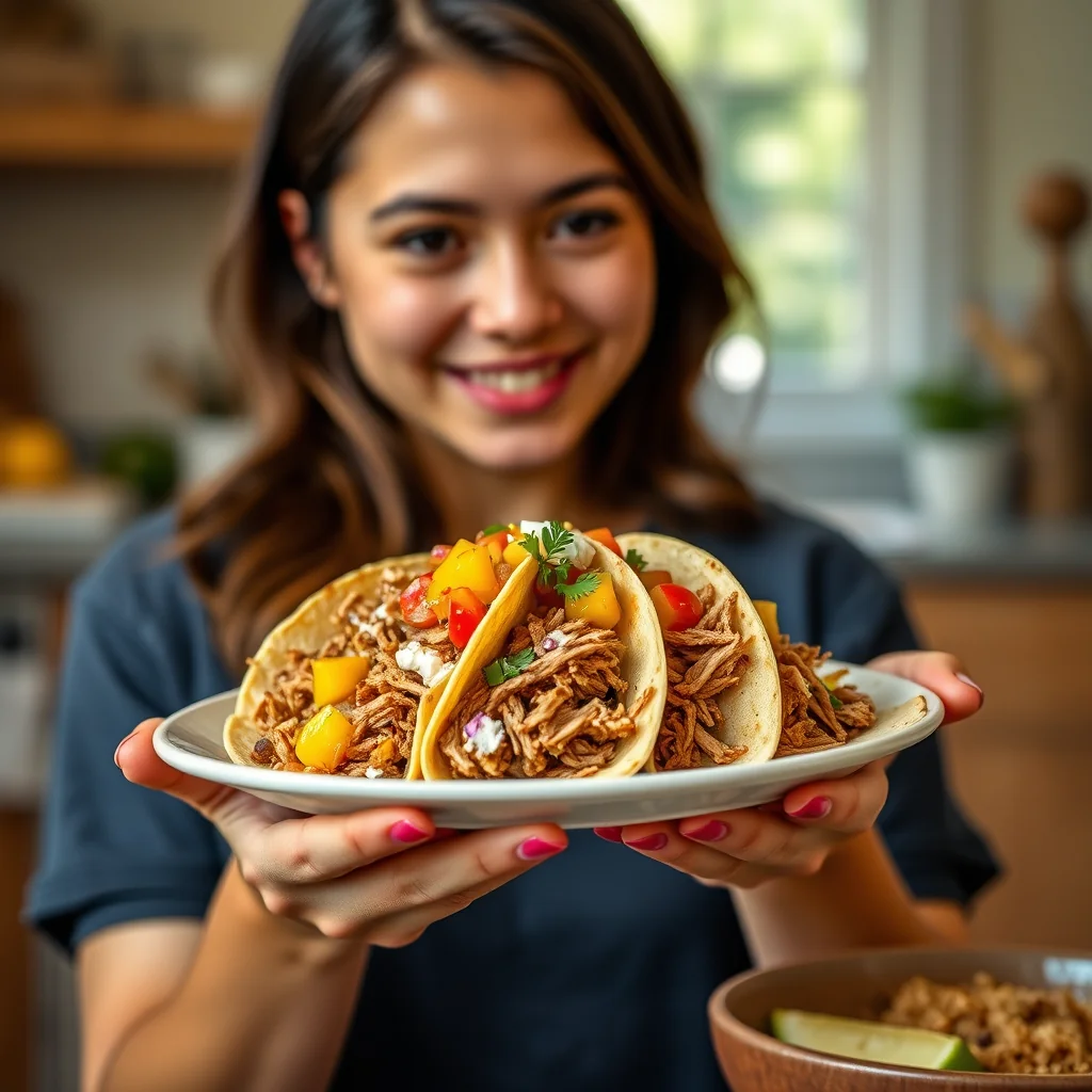 Shredded Pork Tacos with Mango Salsa – paleo recipe