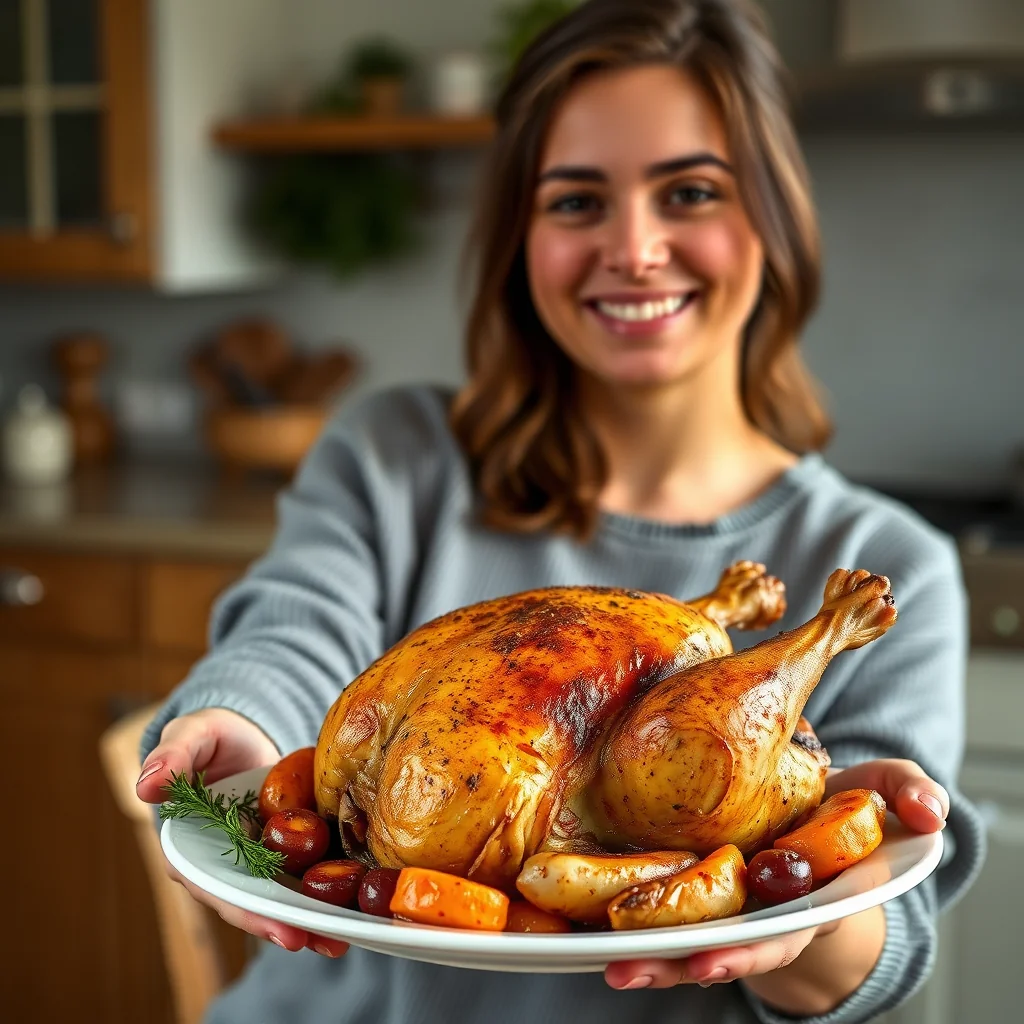 Quick Roasted Whole Chicken – quick roasted whole chicken