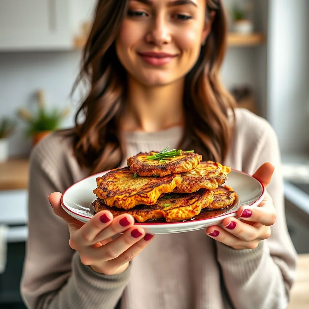 Sweet Potato Vegetable Latkes – paleo recipe
