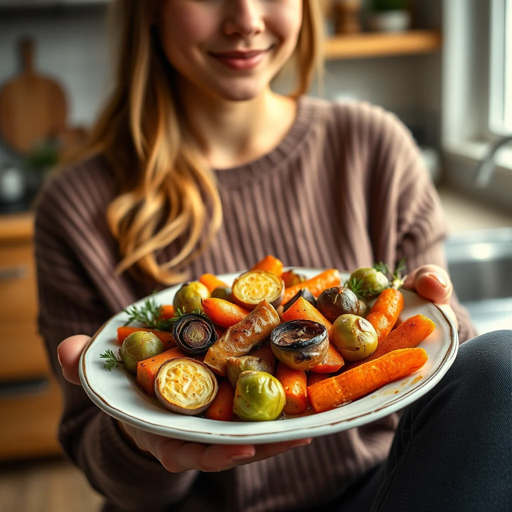 Oven-Roasted Winter Vegetables – paleo recipe