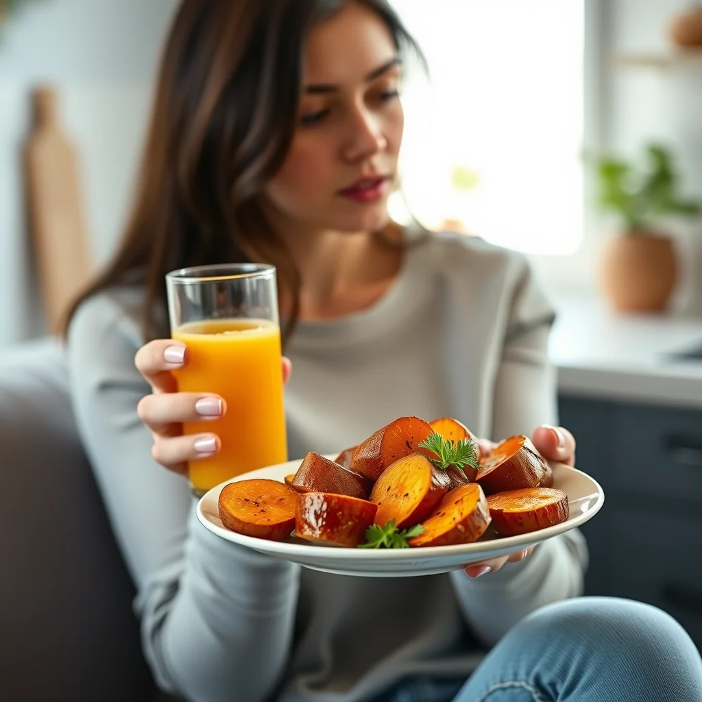 Spicy Sliced Sweet Potato – paleo recipe