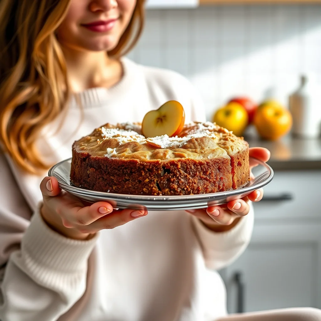 Apple & Coconut Cake – paleo recipe