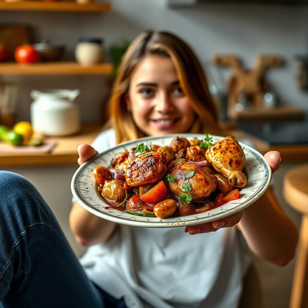 Moroccan Chicken Tagine – paleo recipe
