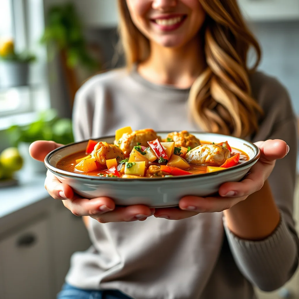Southwest Chicken and Summer Vegetable Soup – paleo recipe