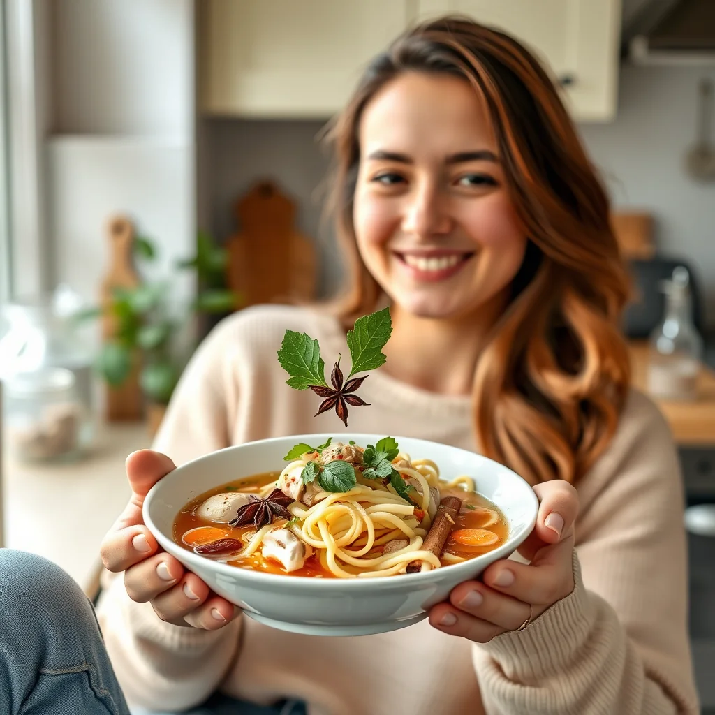 Easy Chicken Pho with Zoodles – paleo recipe