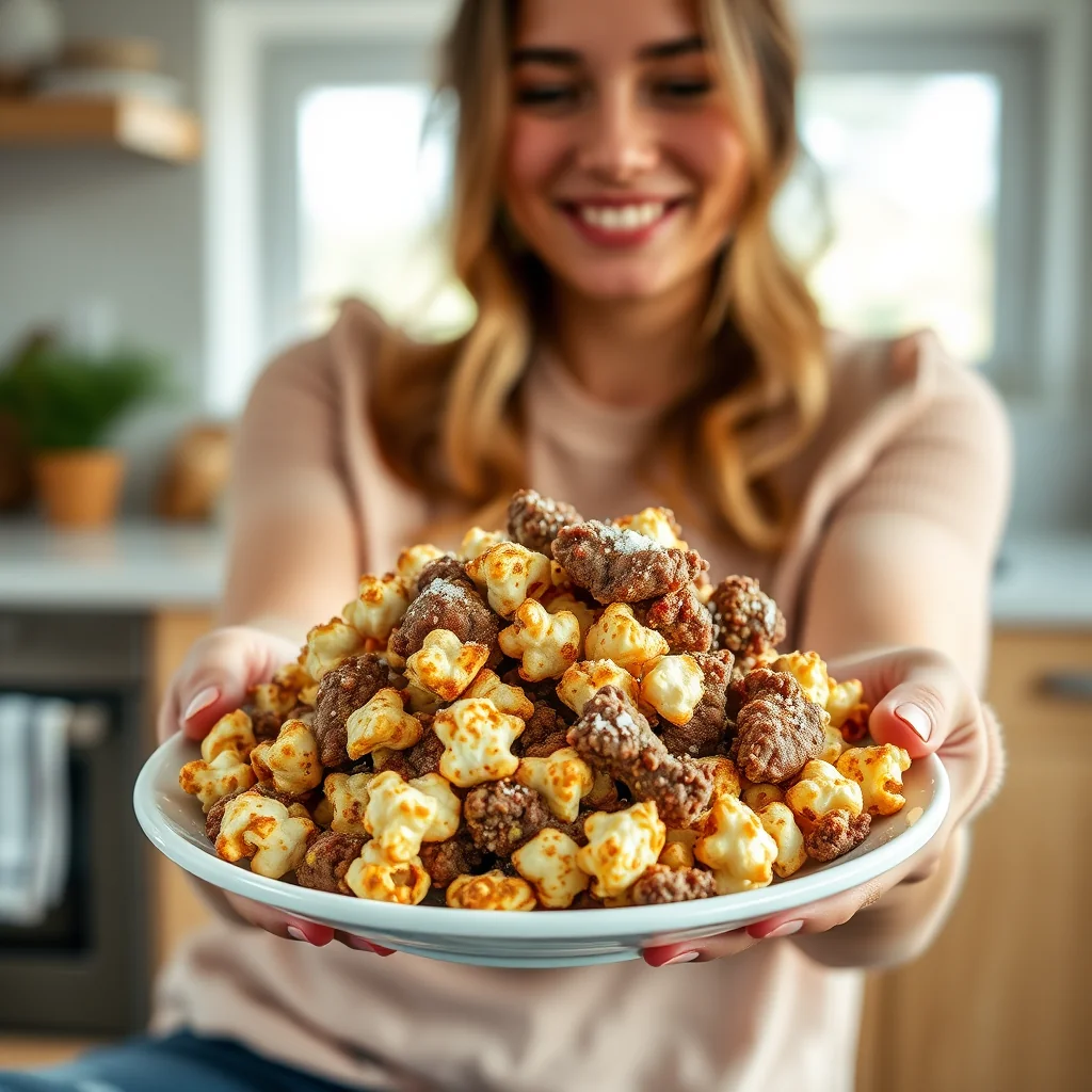 Ground Beef Paleo Popcorn – paleo recipe