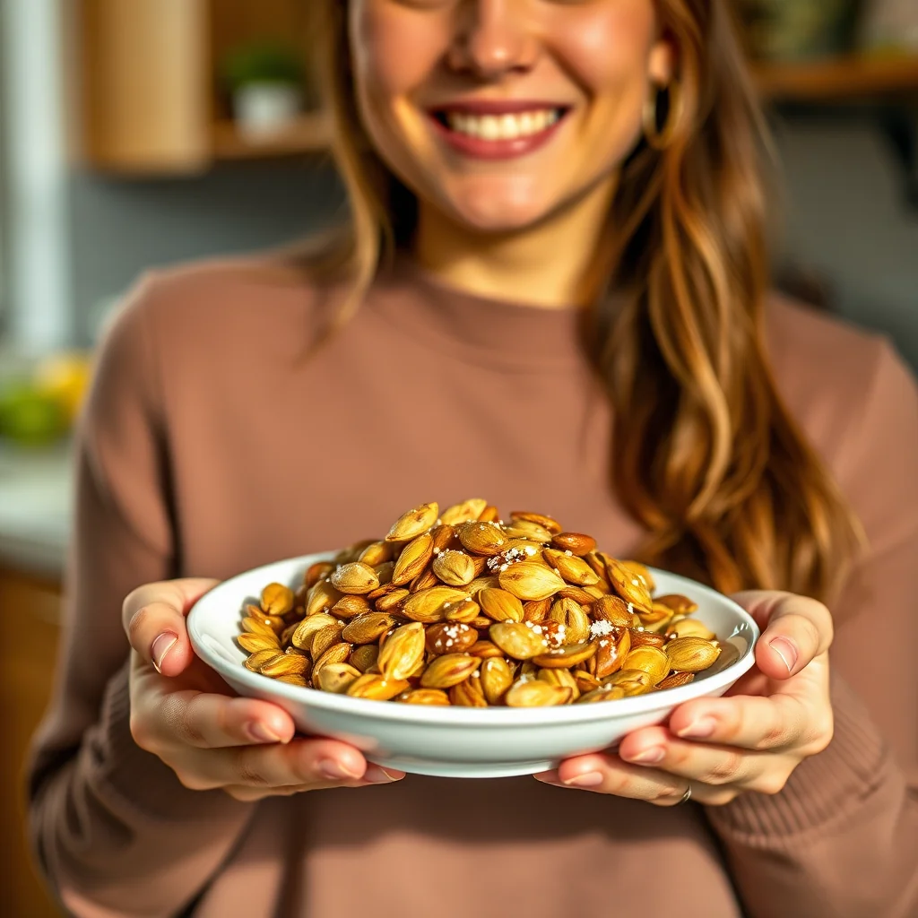 Ginger Lime Pumpkin Seeds – paleo recipe