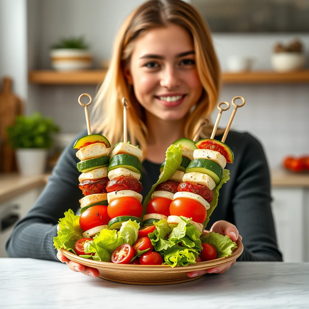 Antipasto Salad Kabobs – paleo recipe