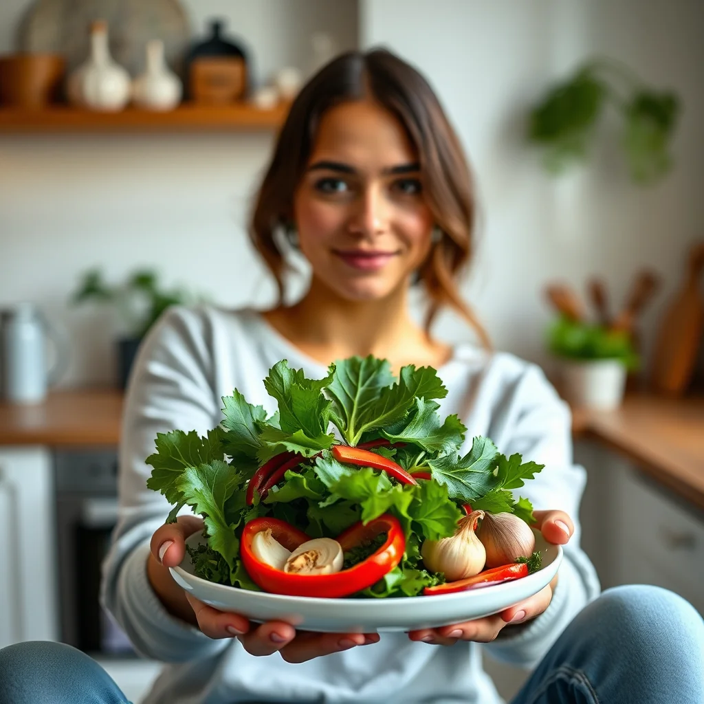 3 cups organic mixed baby greens – paleo recipe
