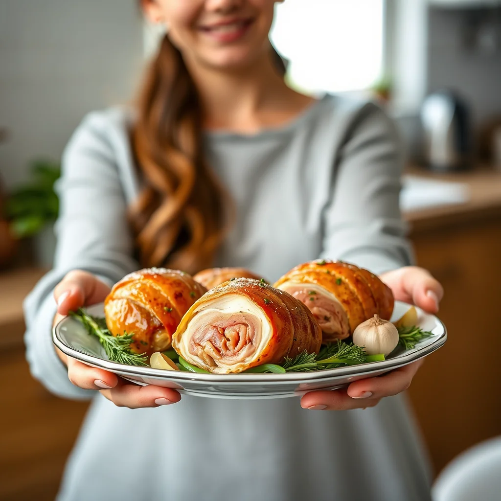 PROSCIUTTO-WRAPPED CHICKEN THIGHS – prosciutto-wrapped chicken thighs