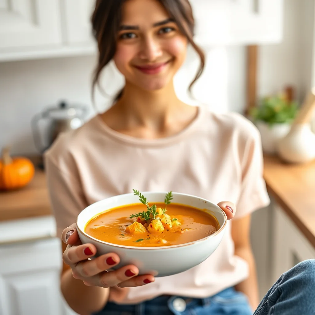 THAI PUMPKIN SOUP – paleo recipe