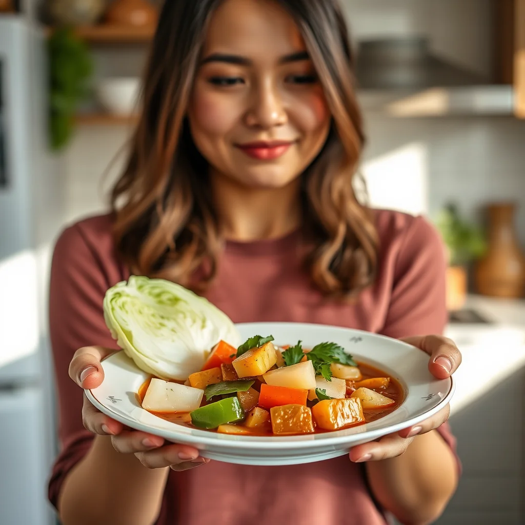 SWEET AND SOUR CABBAGE SOUP – paleo recipe