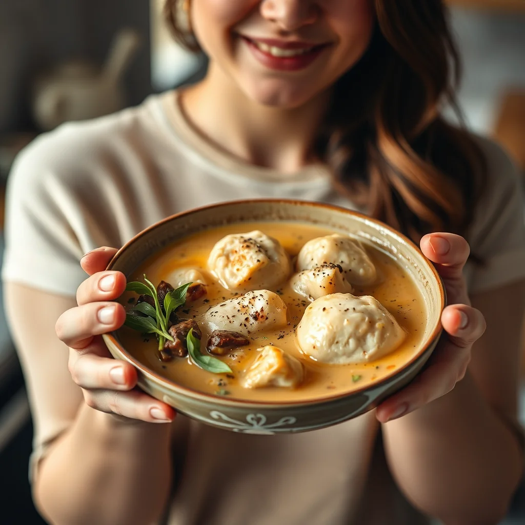 CHICKEN AND DUMPLINGS SOUP – paleo recipe