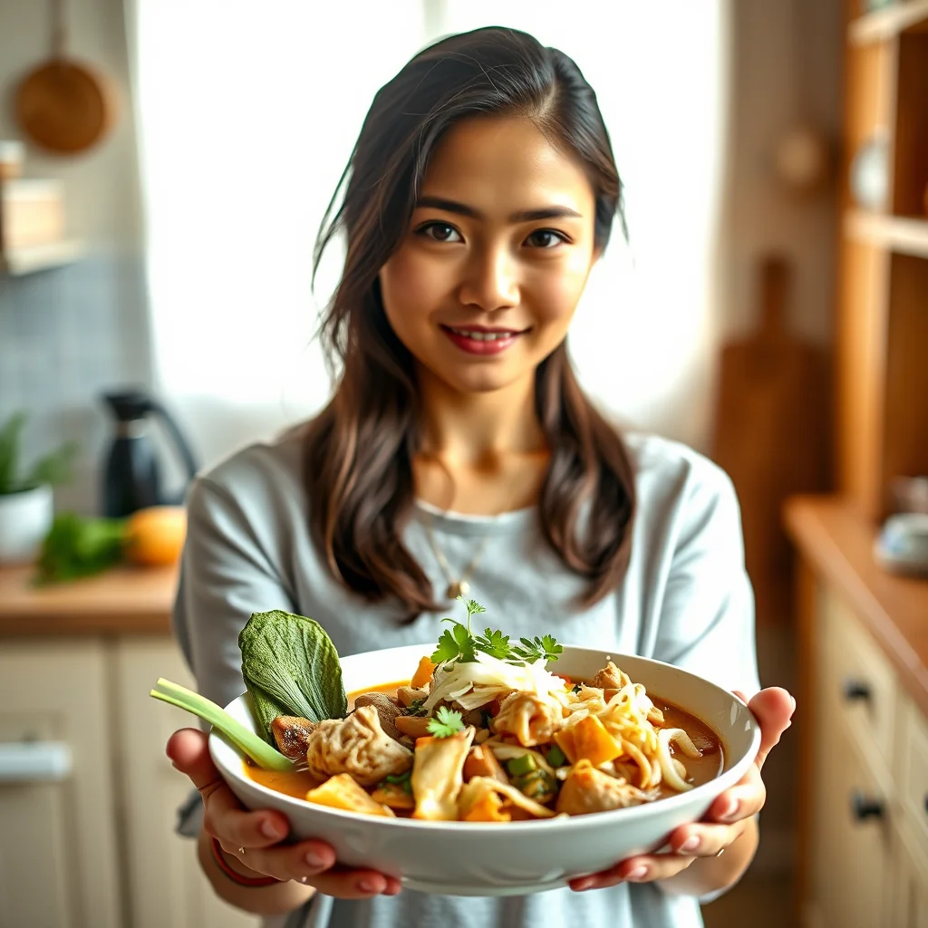 BURMESE CHICKEN NOODLE SOUP – paleo recipe