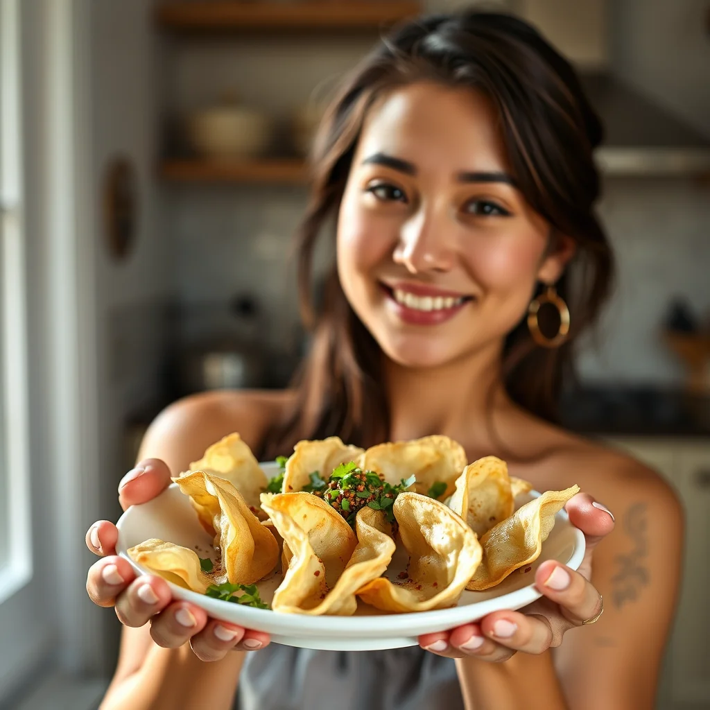 WRAPPER-LESS WONTONS – paleo recipe