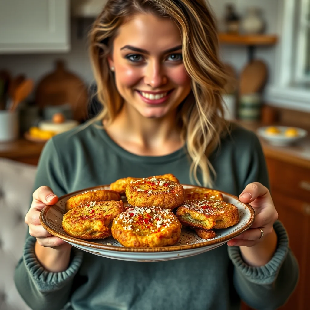 Ferocious Fried Green Tomatoes – paleo recipe