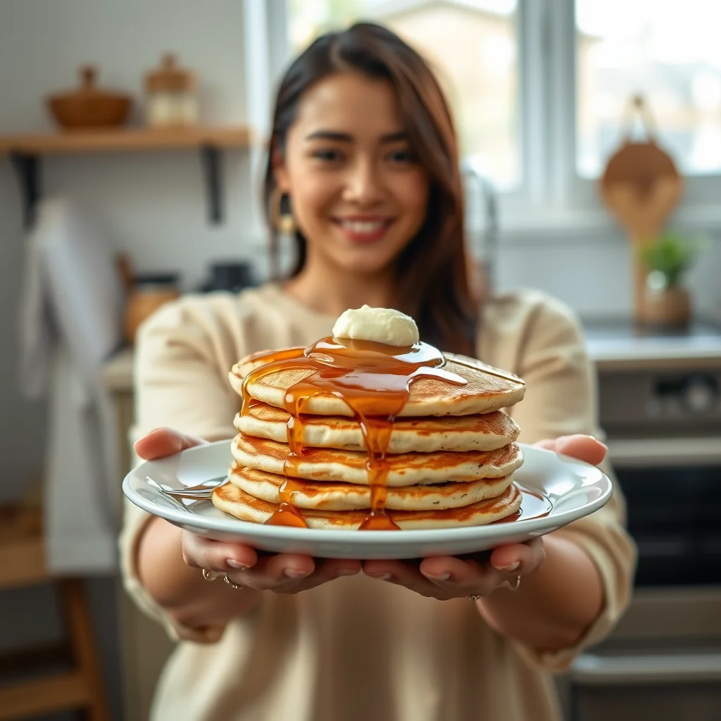 Maple Coconut Pancakes – paleo recipe