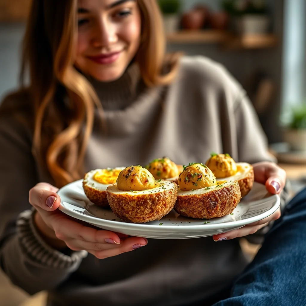 Herbed Golden Scotch Eggs – paleo recipe