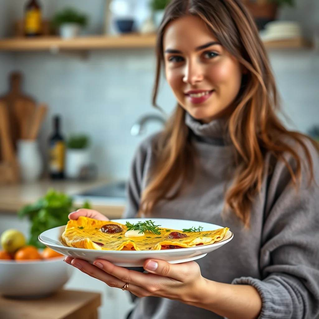 Veggie Herb Omelet – paleo recipe