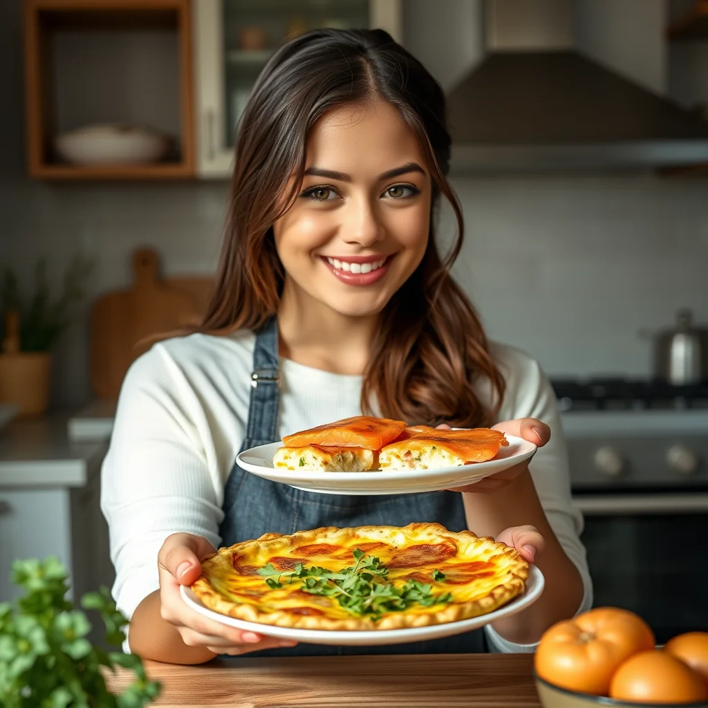 Smoked Salmon Frittata – paleo recipe
