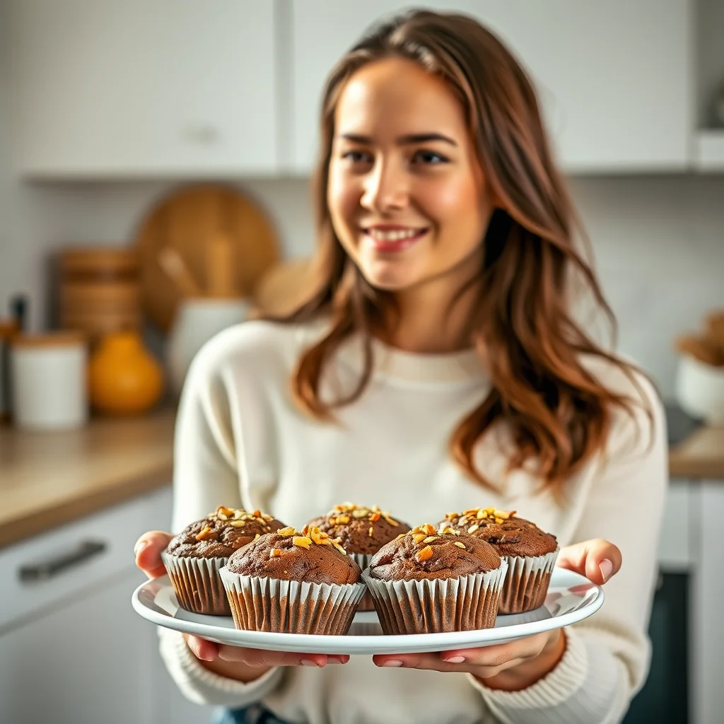 Choco Banana Muffins Recipe – paleo recipe