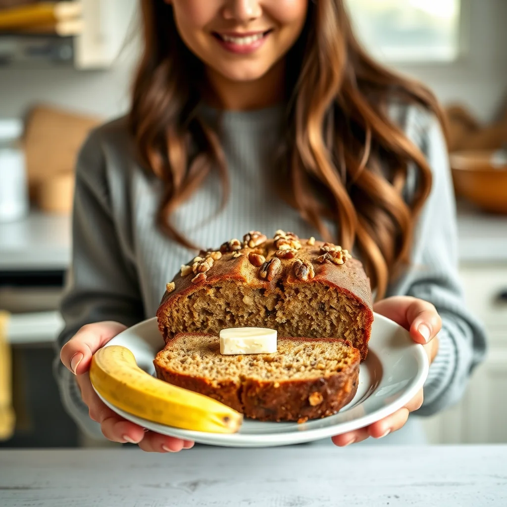 Walnut Banana Bread – paleo recipe