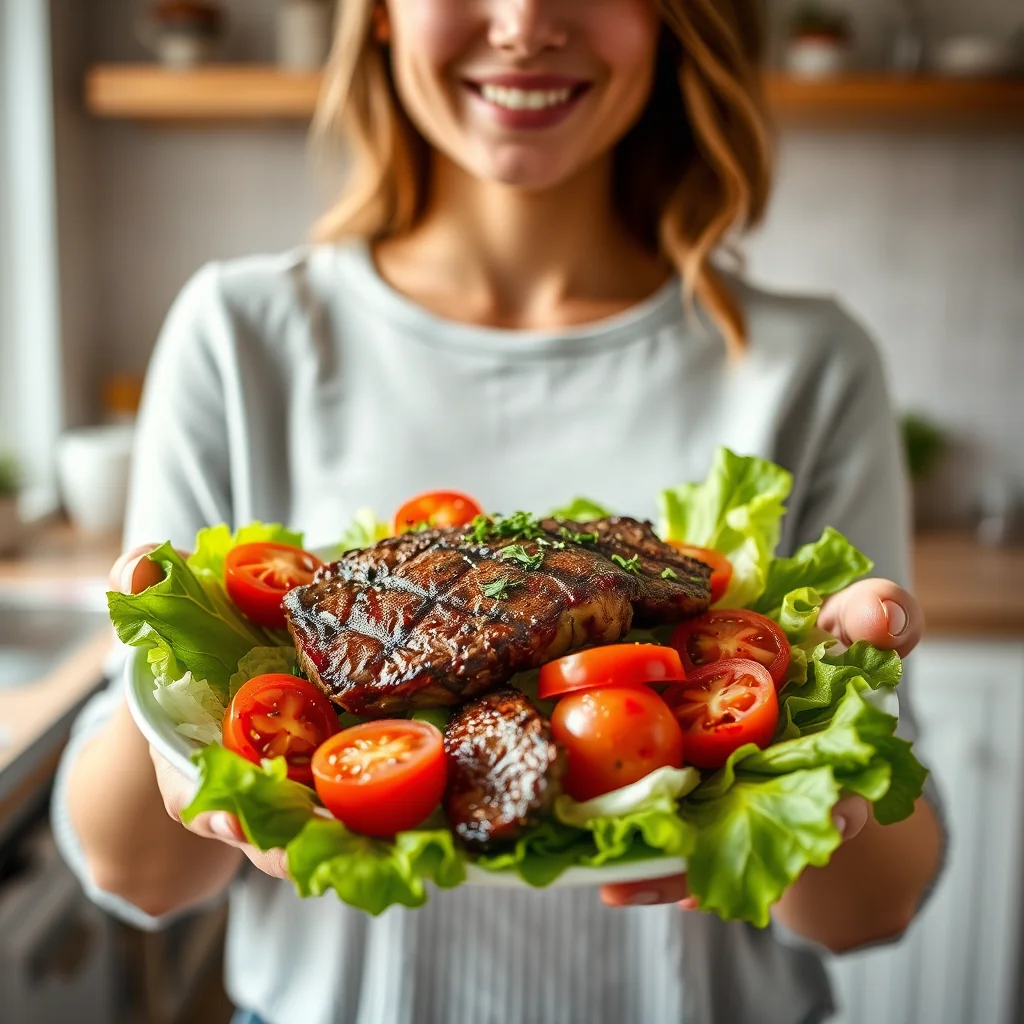 Steak Salad Feast – paleo recipe