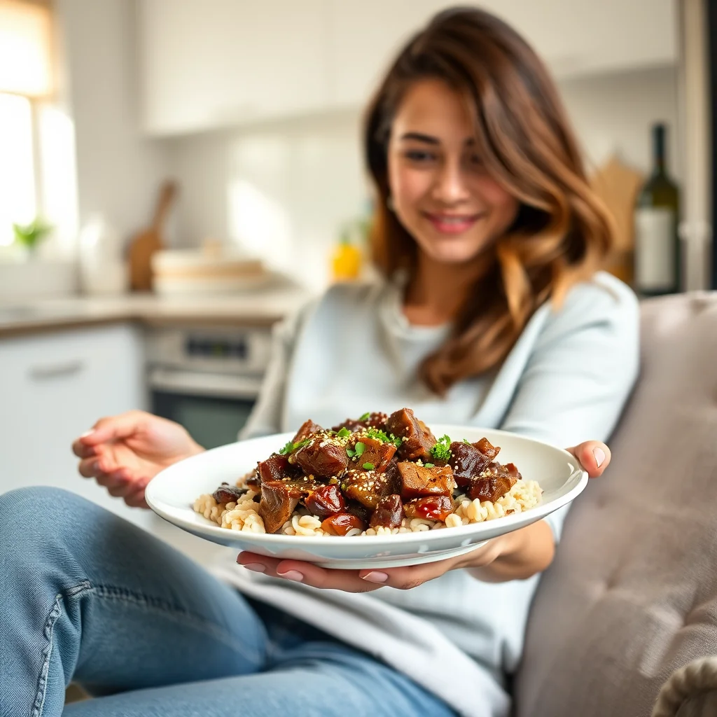 Stir-Fried Beef with Flax seeds – paleo recipe