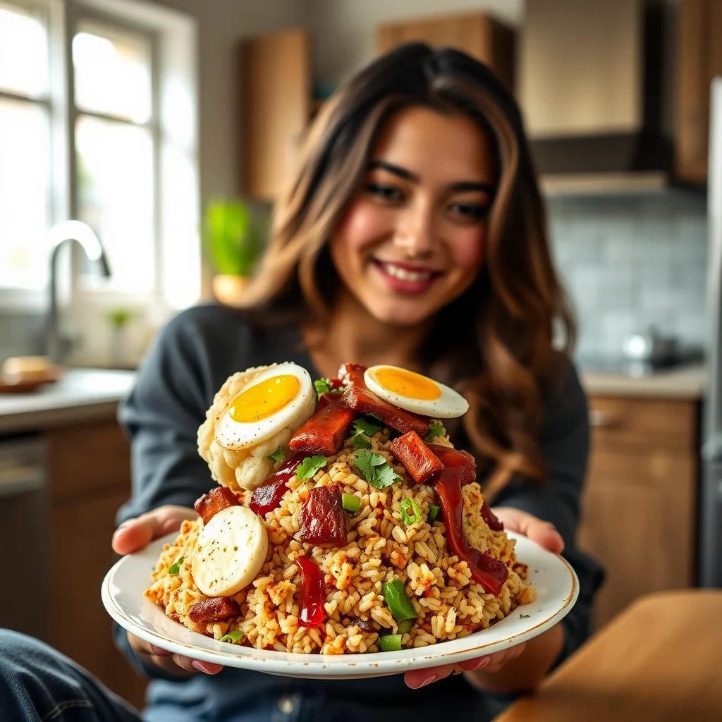 BBQ PORK FRIED RICE – paleo recipe