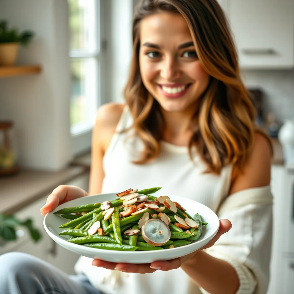 COCONUT-ALMOND GREEN BEANS – paleo recipe