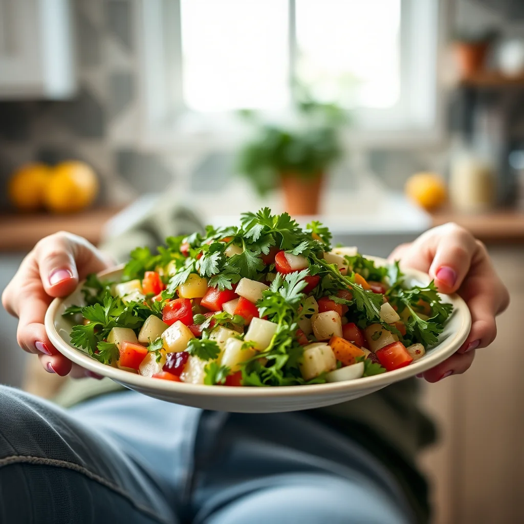 TURKISH CHOPPED SALAD – paleo recipe
