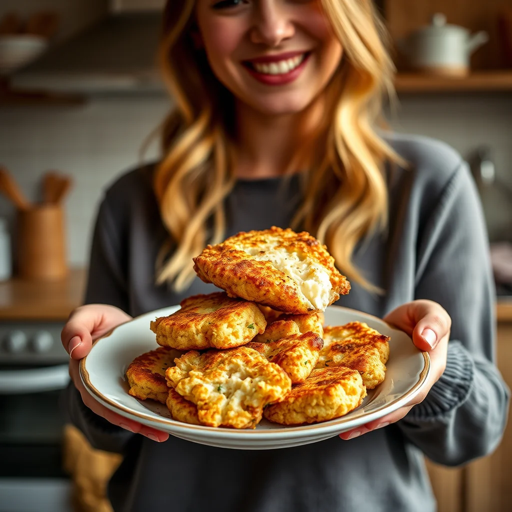 CAULIFLOWER FRITTERS – cauliflower fritters