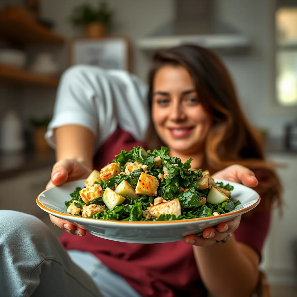 KALE CHICKEN SALAD – kale chicken salad