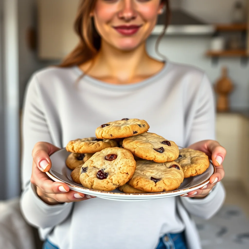 Almond Raisin Cookies – paleo recipe