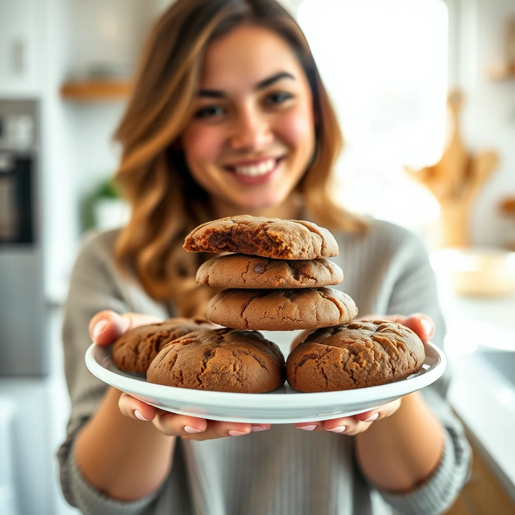 Thick and Chewy Gingerbread Cookies – paleo recipe