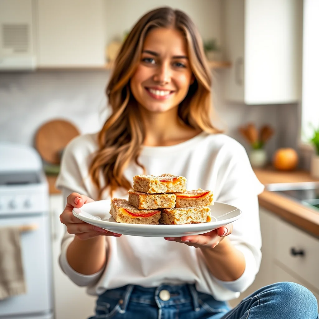 Peach Squares – paleo recipe