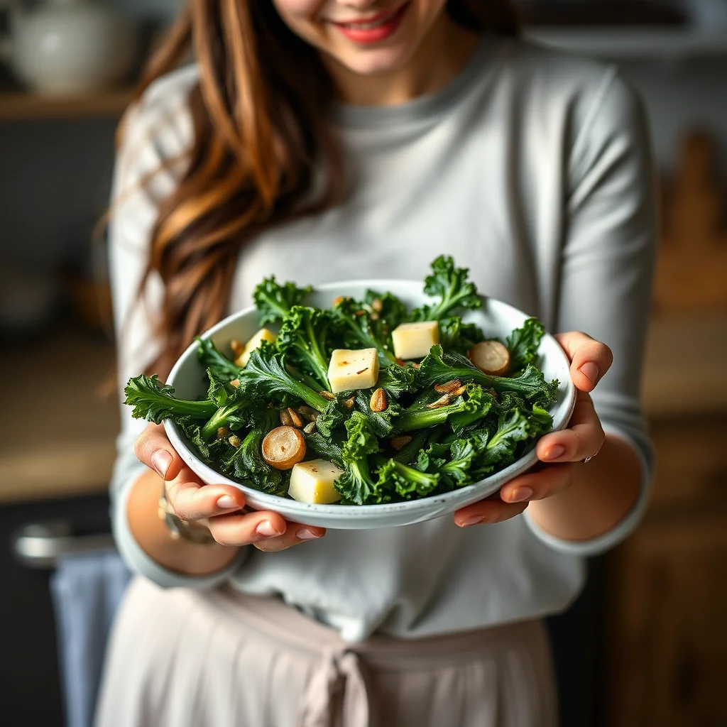 SIMPLE SAUTÉED KALE – simple sauted kale