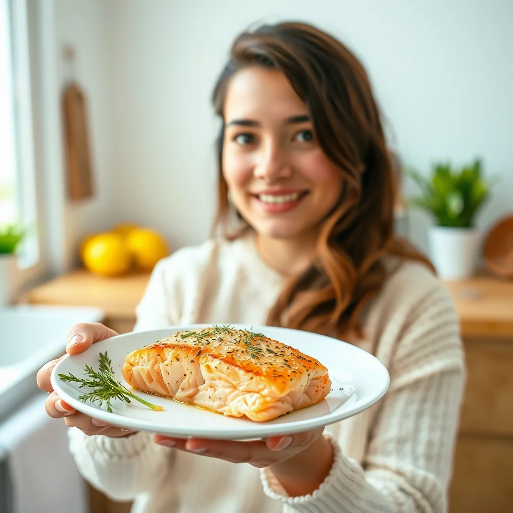 LEMON DILL SALMON – paleo recipe