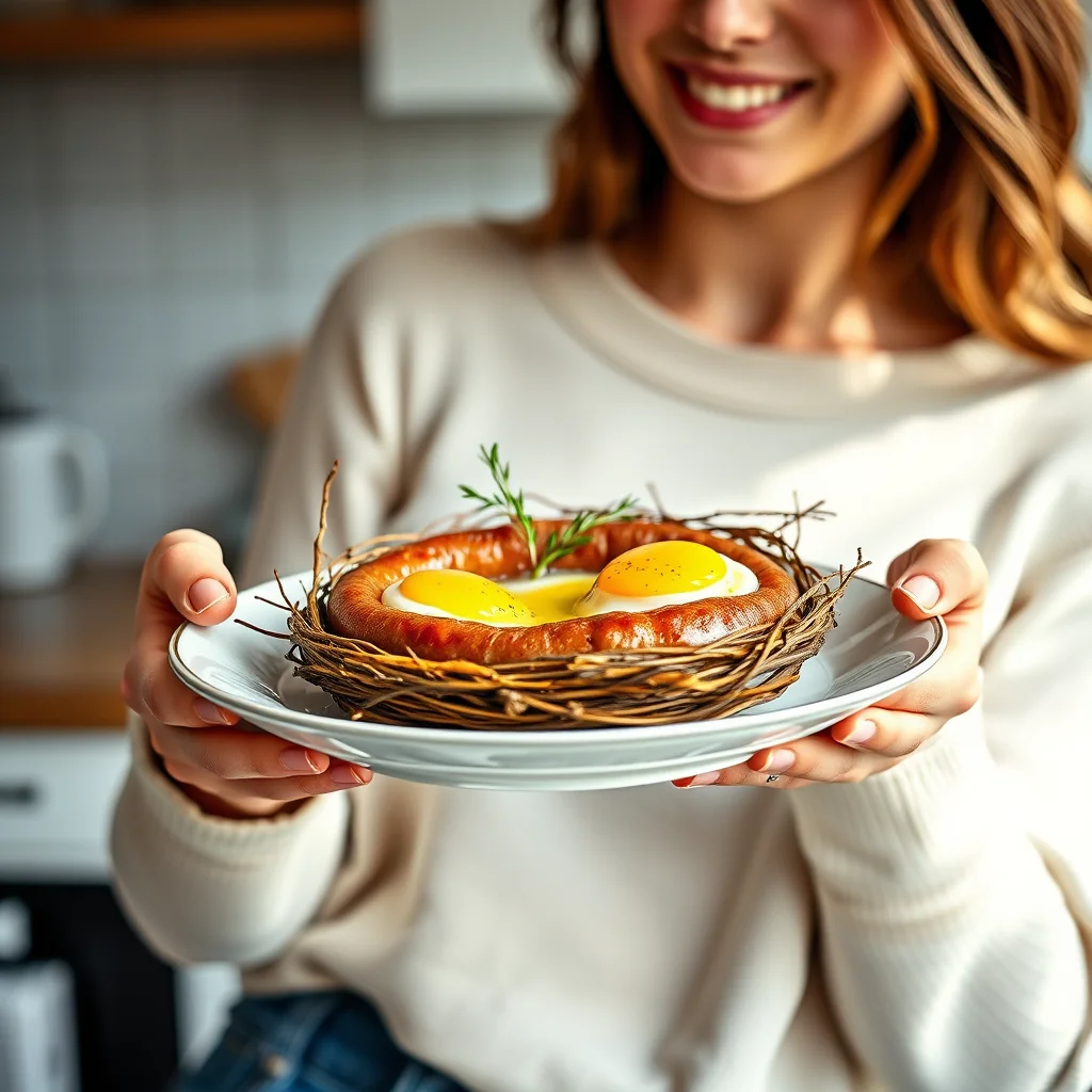 EGGS IN A NEST – paleo recipe