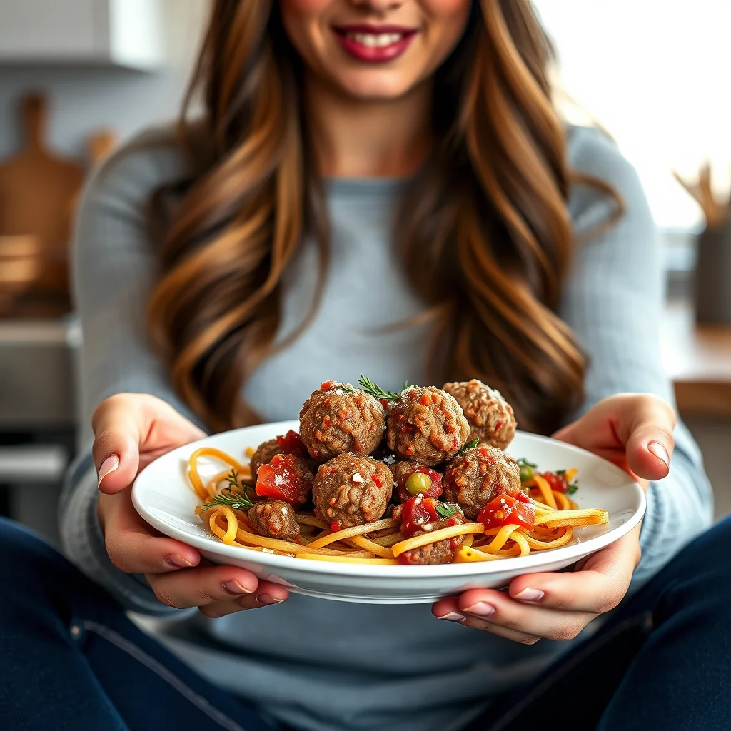 MEATBALL SALAD – paleo recipe