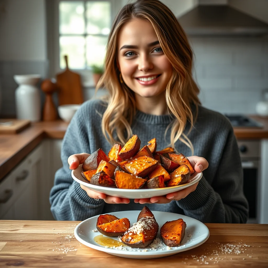 ROASTED SWEET POTATOES – paleo recipe
