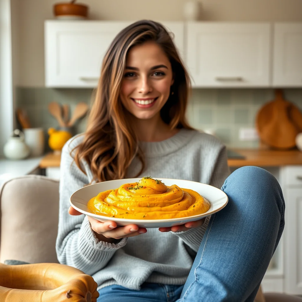 MAPLE BUTTERNUT SQUASH PURÉE – paleo recipe