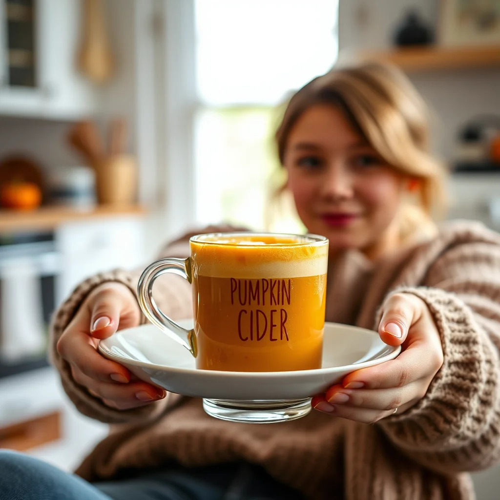PUMPKIN CIDER “LATTE” – paleo recipe
