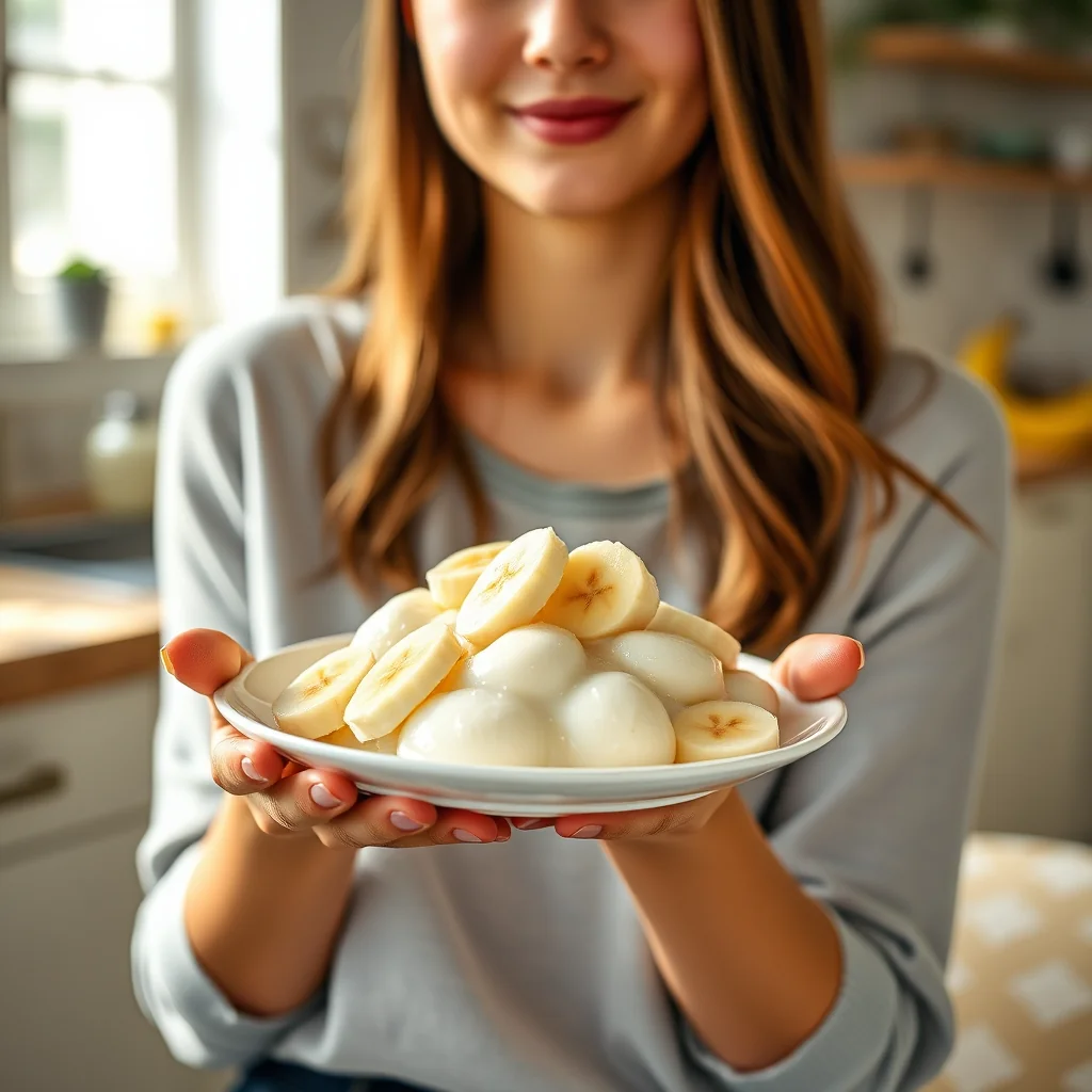 BANANA BUBBLE PUDDING – paleo recipe